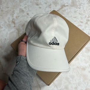 White Adidas Hat